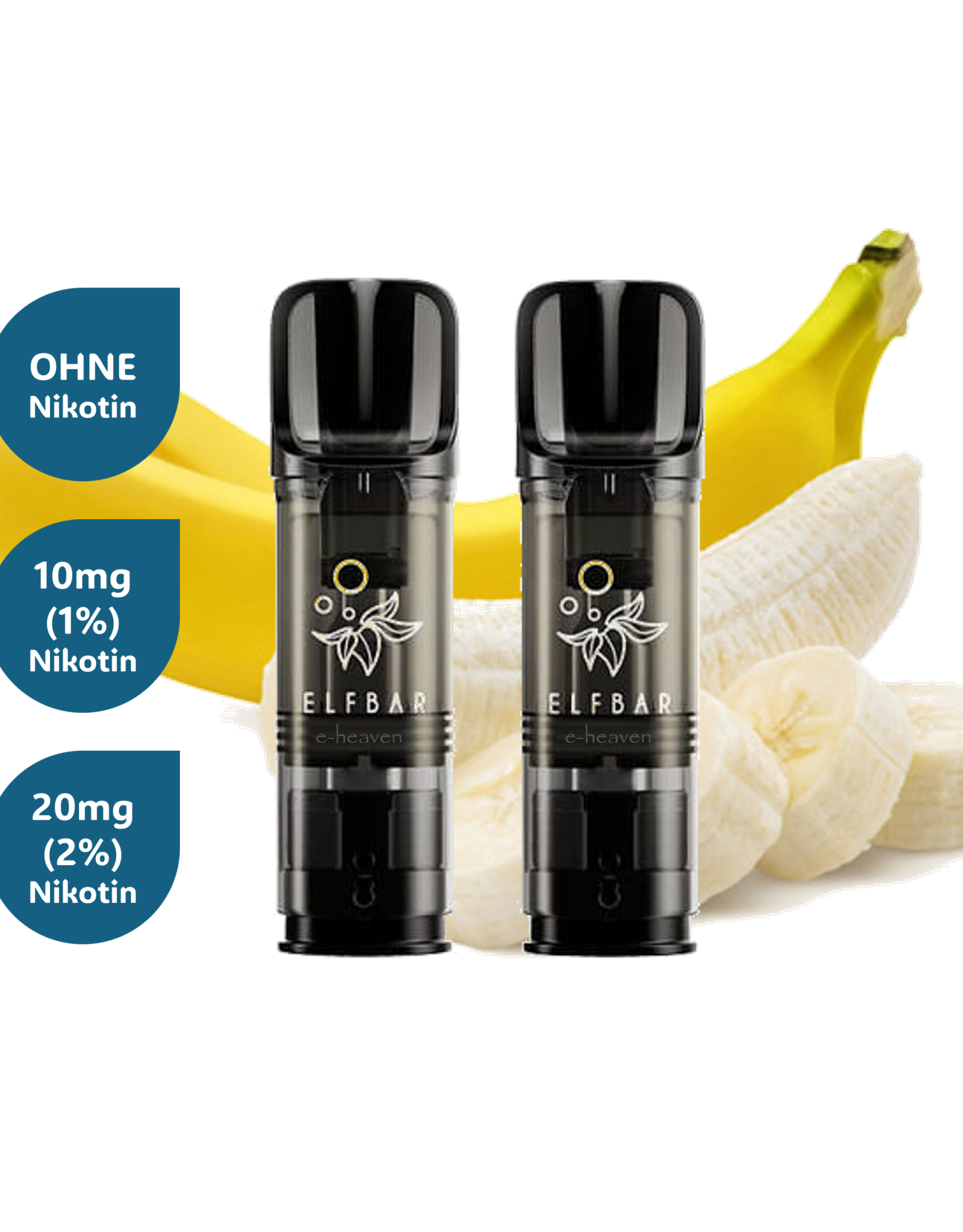 Elf Bar Elf Bar Elfa PRO PODs - Banana (2er-pack)