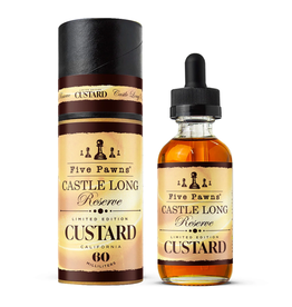 Five Pawns Five Pawns - Castle Long Reserve - Custard 50ml Shortfill