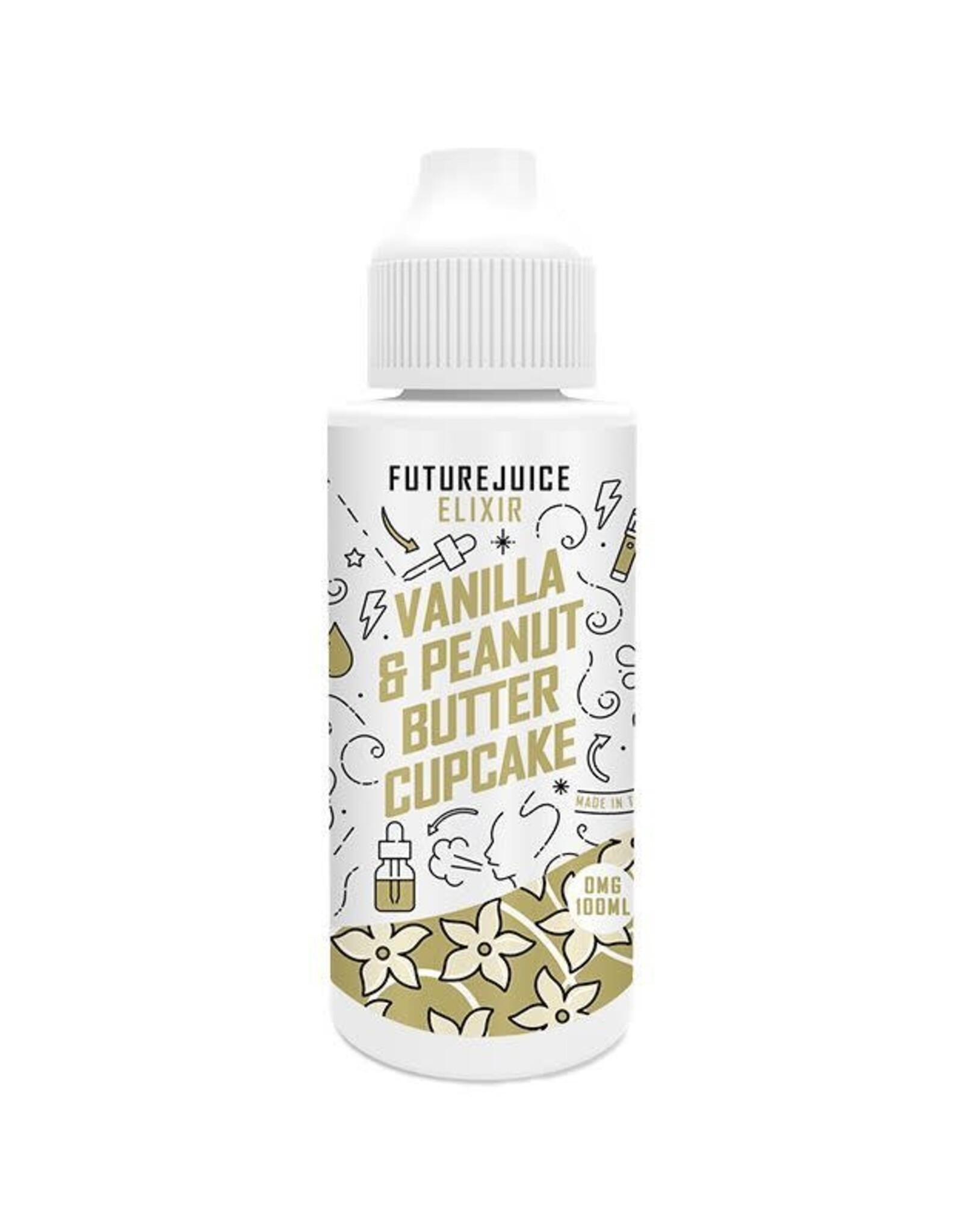 Future Juice Labs Future Juice - Vanilla & Peanut Butter Cupcake 100ml