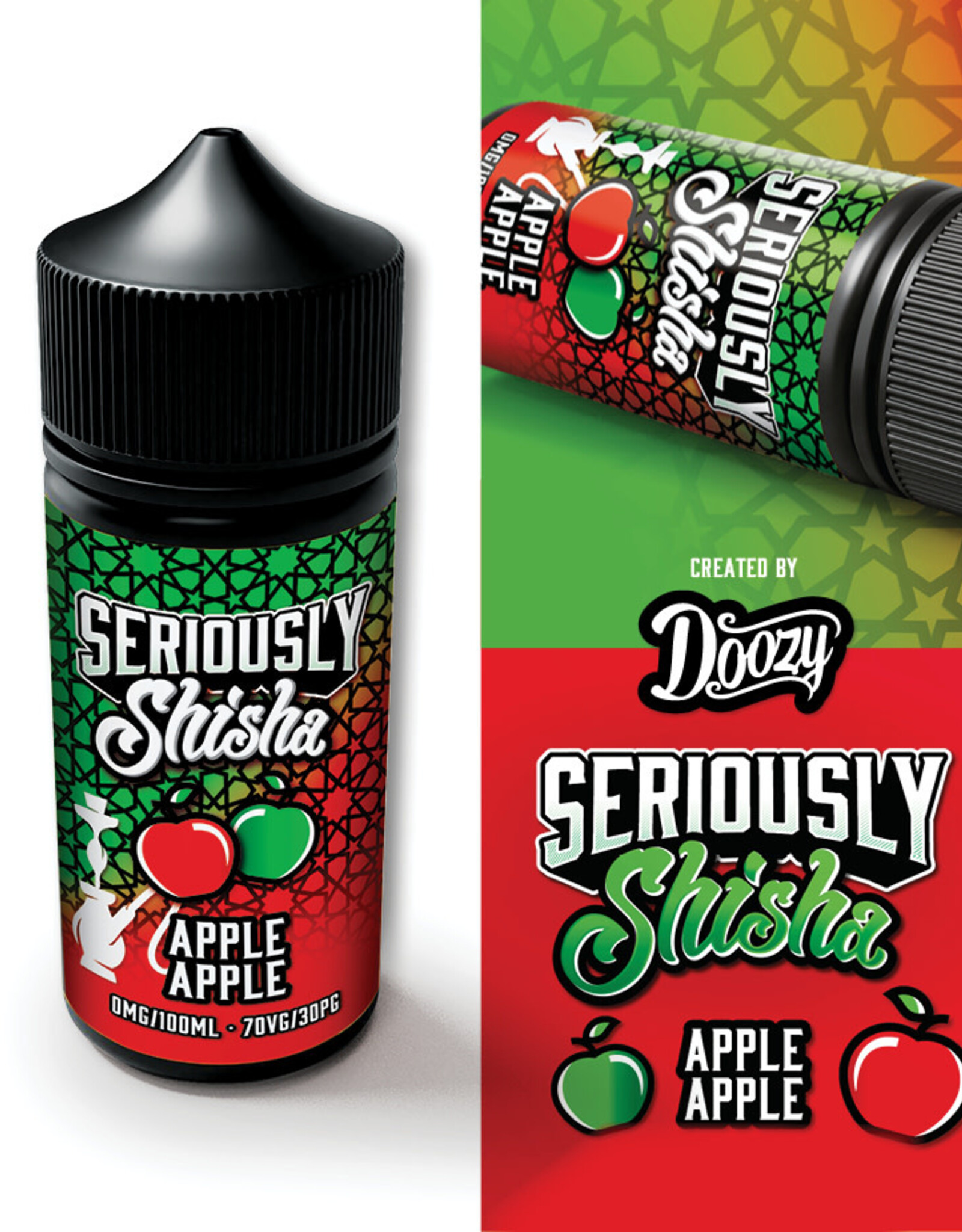 Doozy Vape Seriously Shisha Apple Apple 100ml