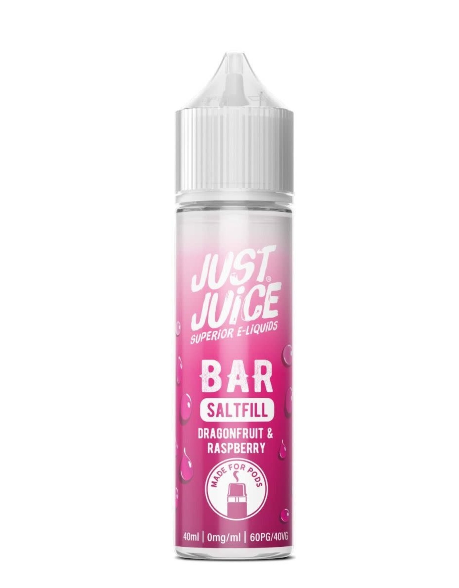 Just Juice Just Juice - BAR Saltfill - Dragonfruit & Raspberry 40ml