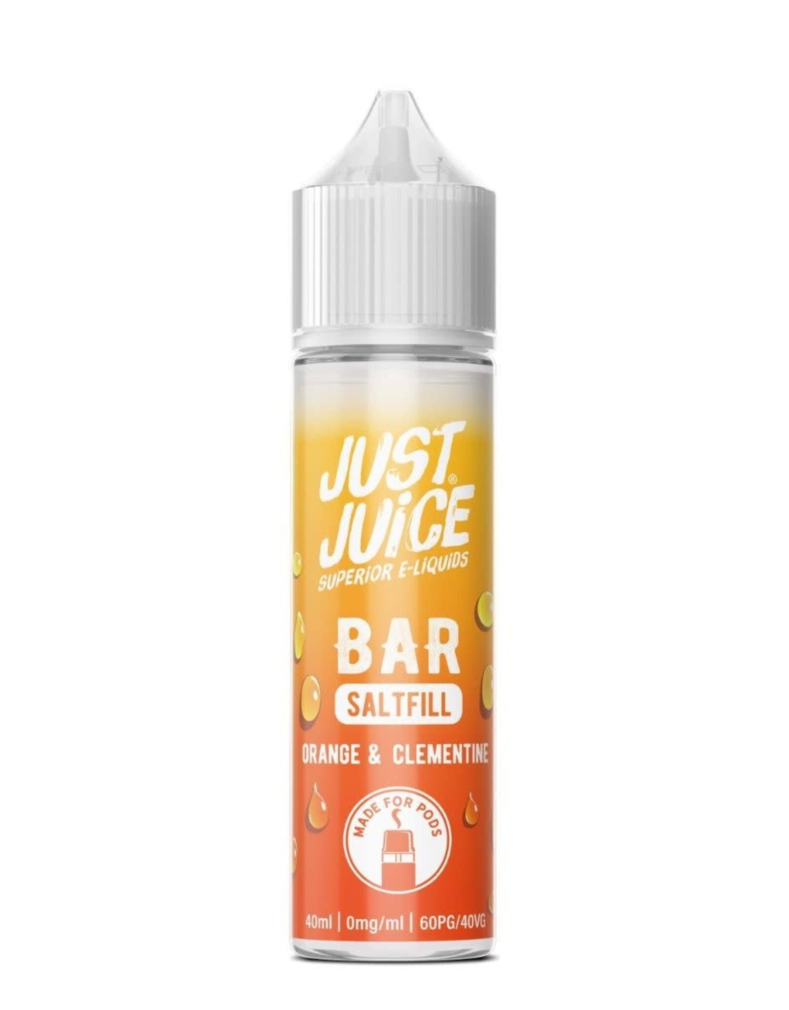 Just Juice Just Juice - BAR Saltfill - Orange & Clementine 40ml