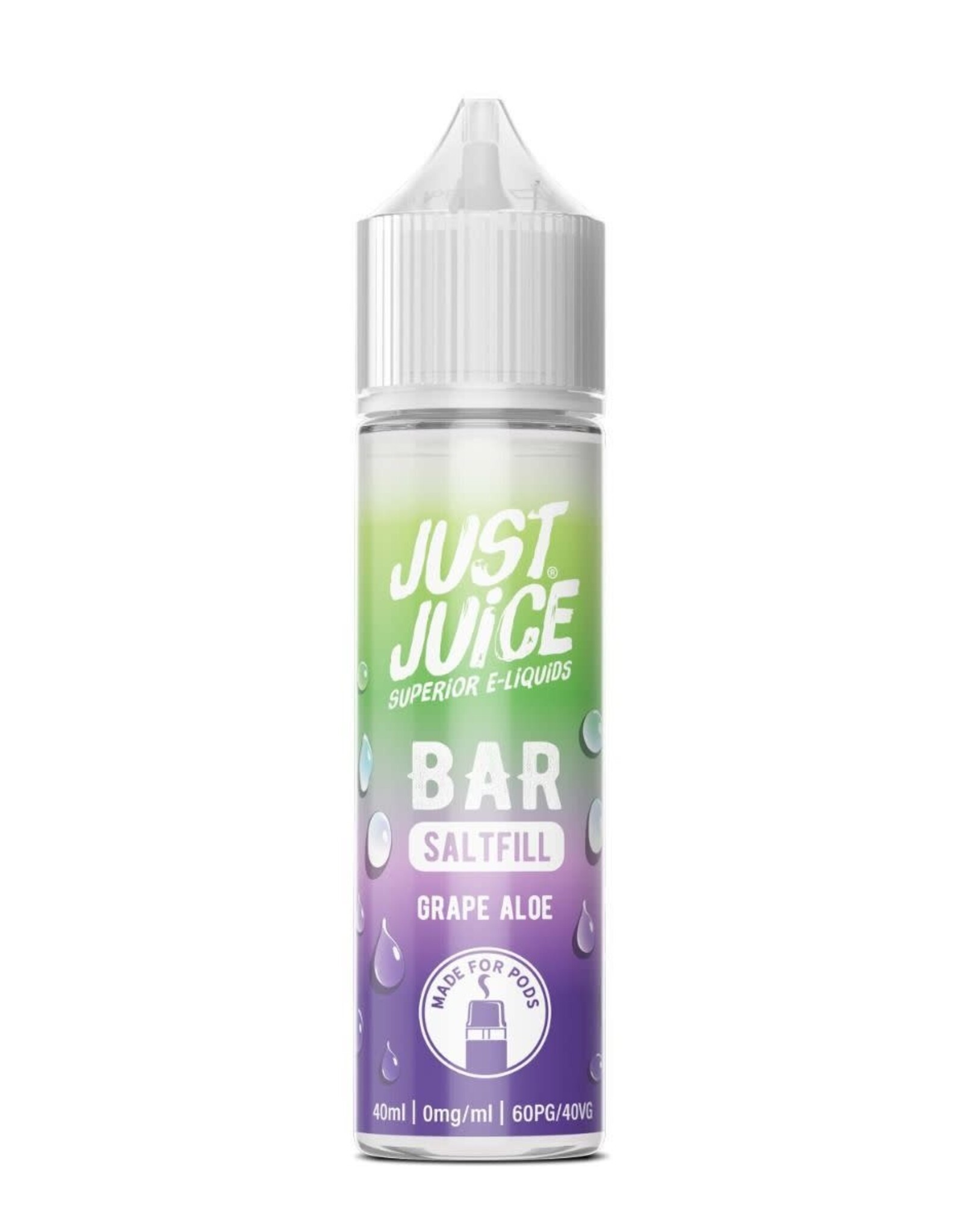 Just Juice Just Juice - BAR Saltfill - Grape Aloe 40ml