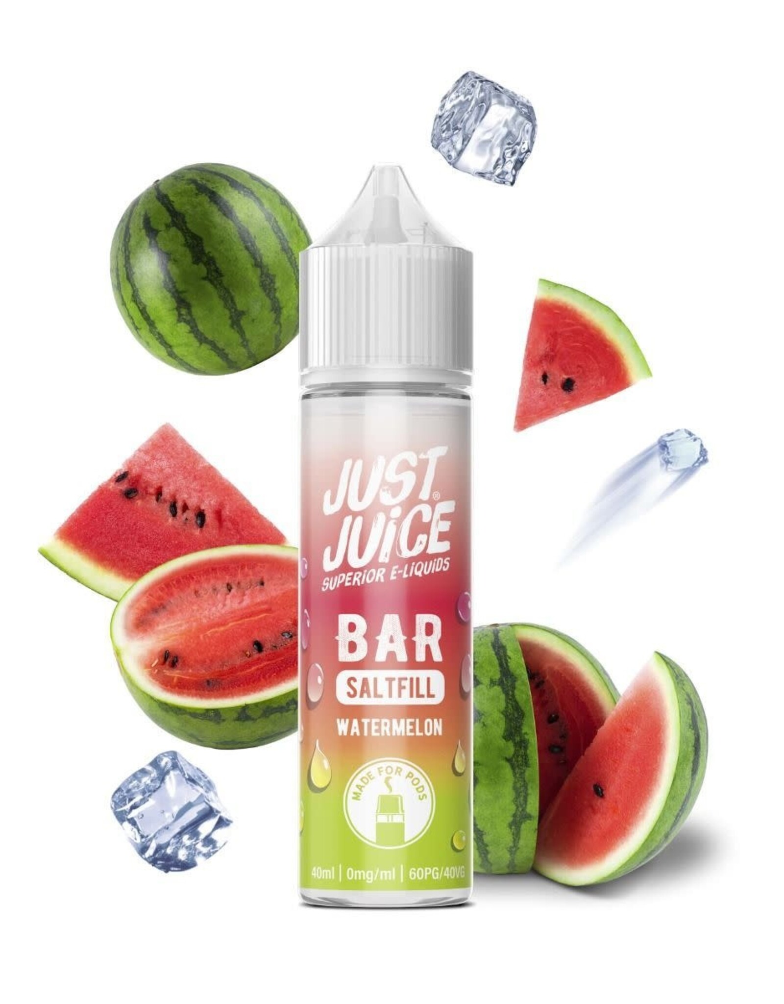 Just Juice Just Juice - BAR Saltfill - Watermelon 40ml