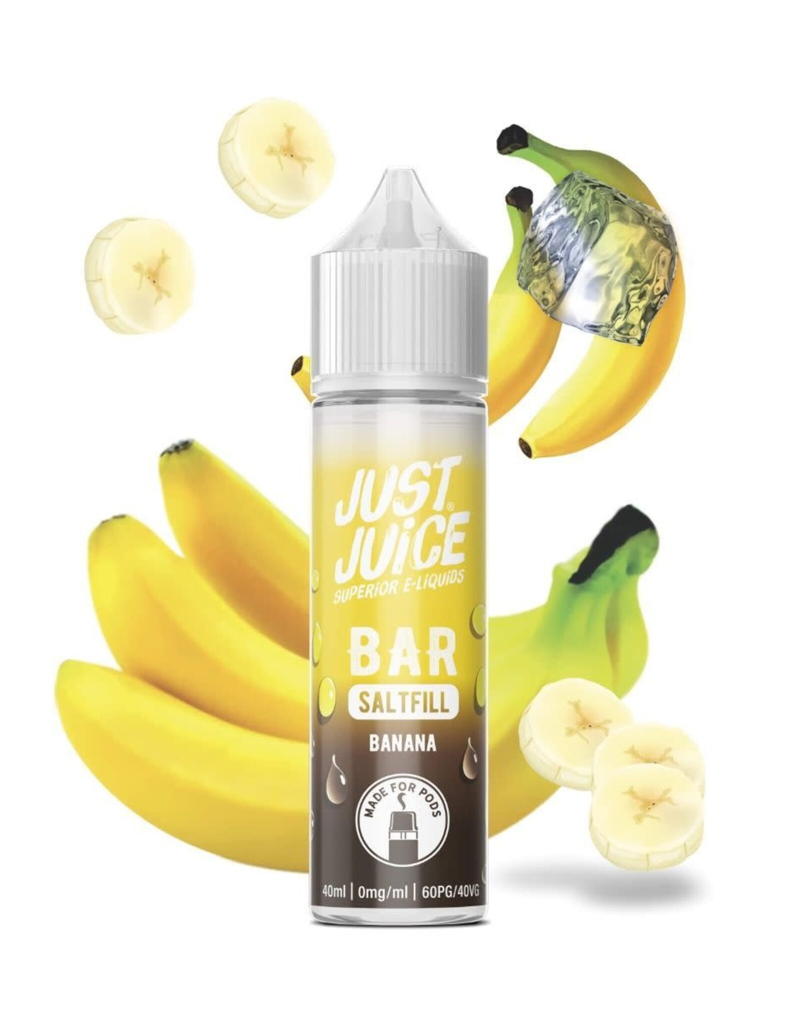 Just Juice Just Juice - BAR Saltfill - Banana 40ml