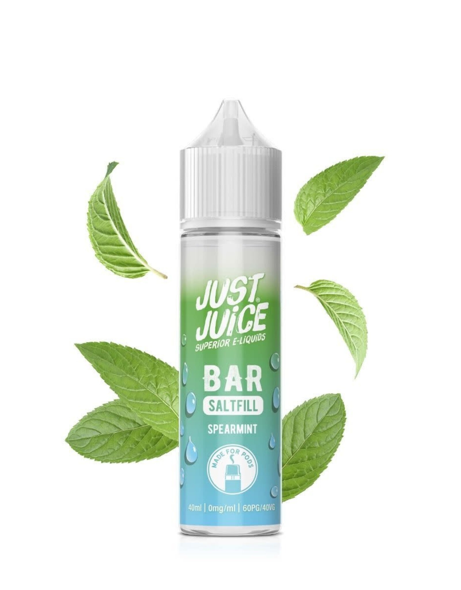 Just Juice Just Juice - BAR Saltfill - Spearmint 40ml