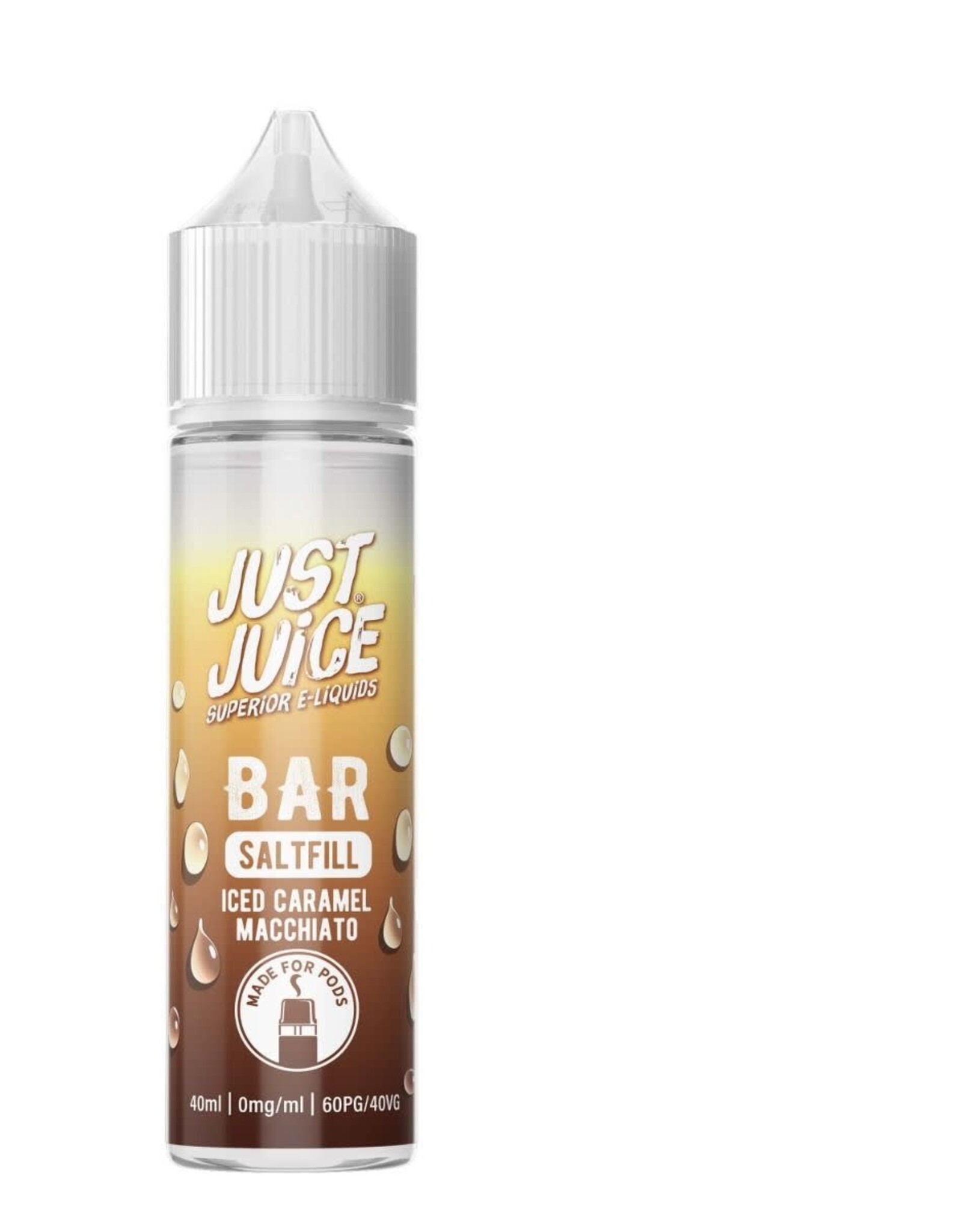 Just Juice Just Juice - BAR Saltfill - Iced Caramel Macchiato 40ml