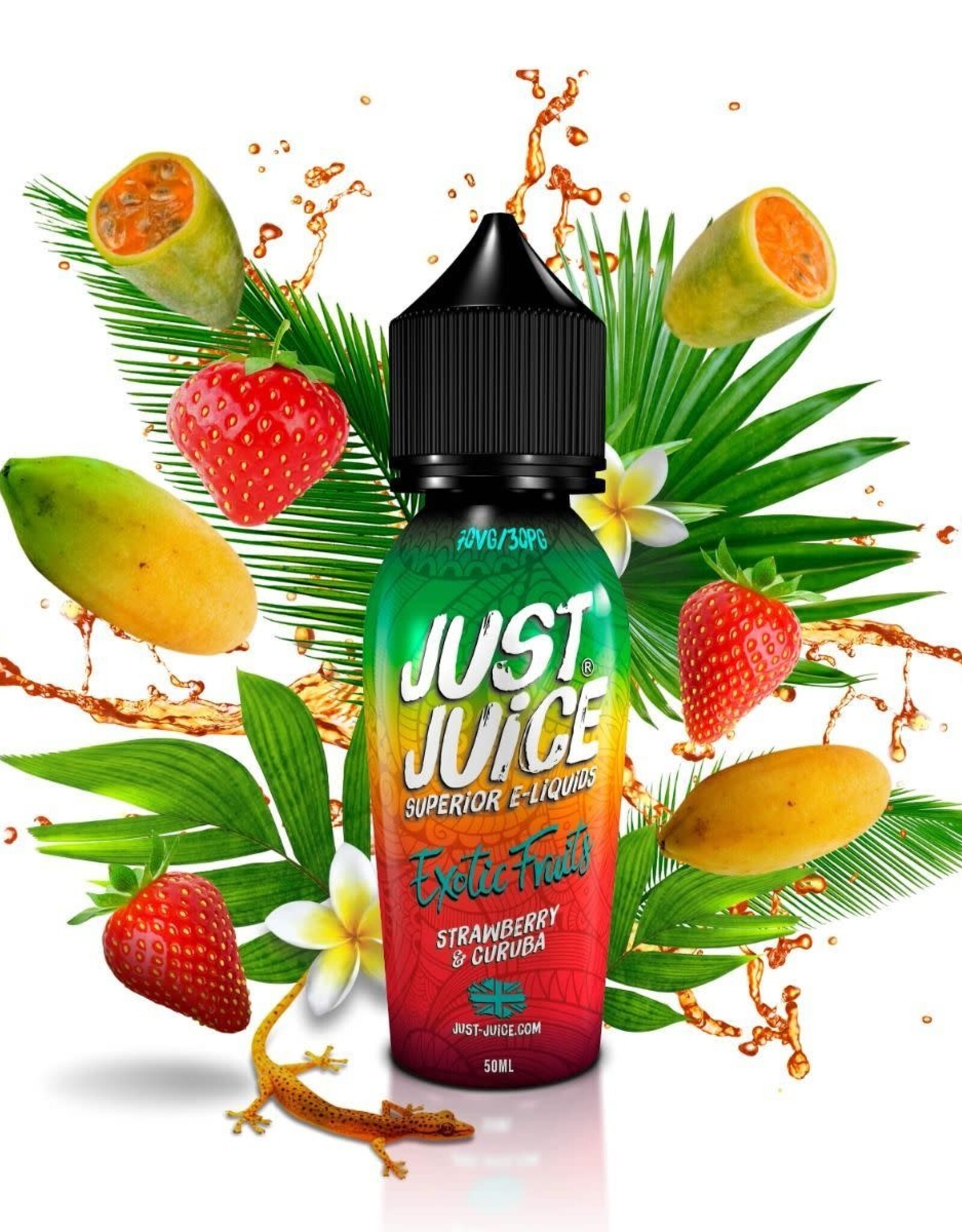 Just Juice Just Juice - Exotic Fruits - Strawberry & Curuba - 50ml