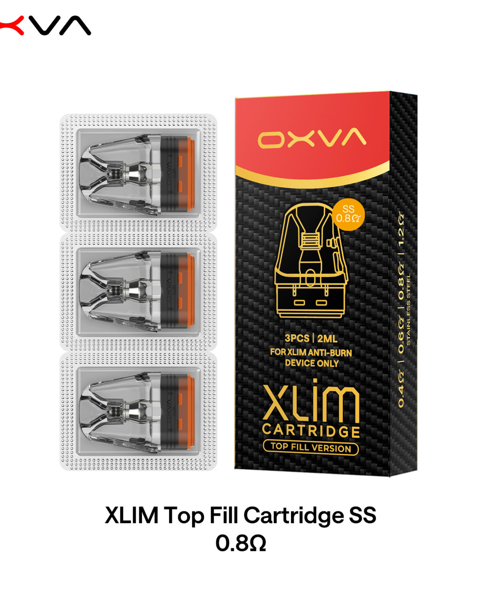 OXVA OXVA XLIM Top Fill PODs  - SS / DNA