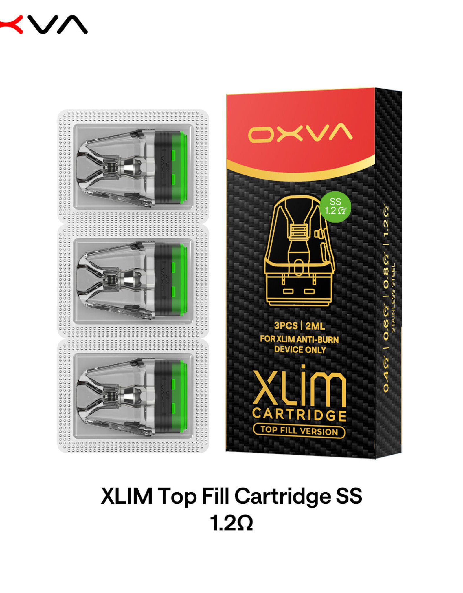 OXVA OXVA XLIM Top Fill PODs  - SS / DNA