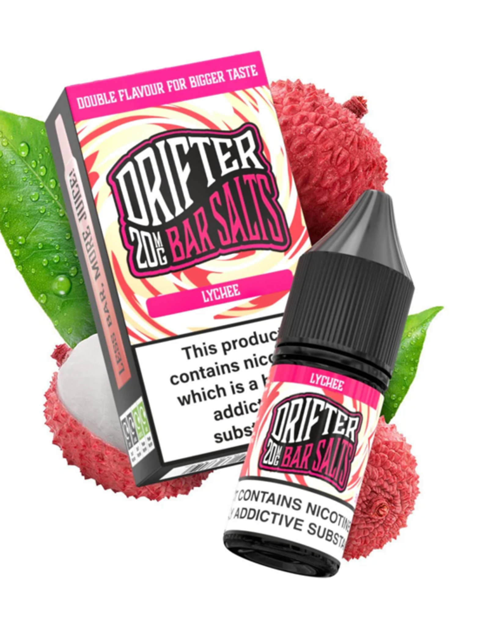 Drifter Drifter Bar Salts - Lychee 10ml
