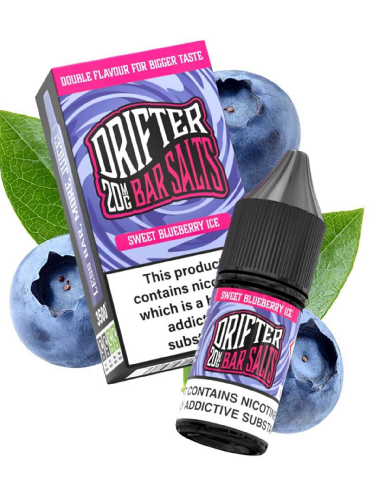 Drifter Drifter Bar Salts - Sweet Blueberry Ice 10ml