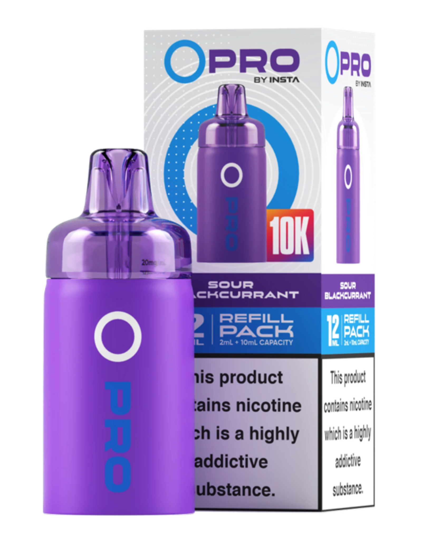 Insta Instaflow O Pro Refill - Sour Blackcurrant