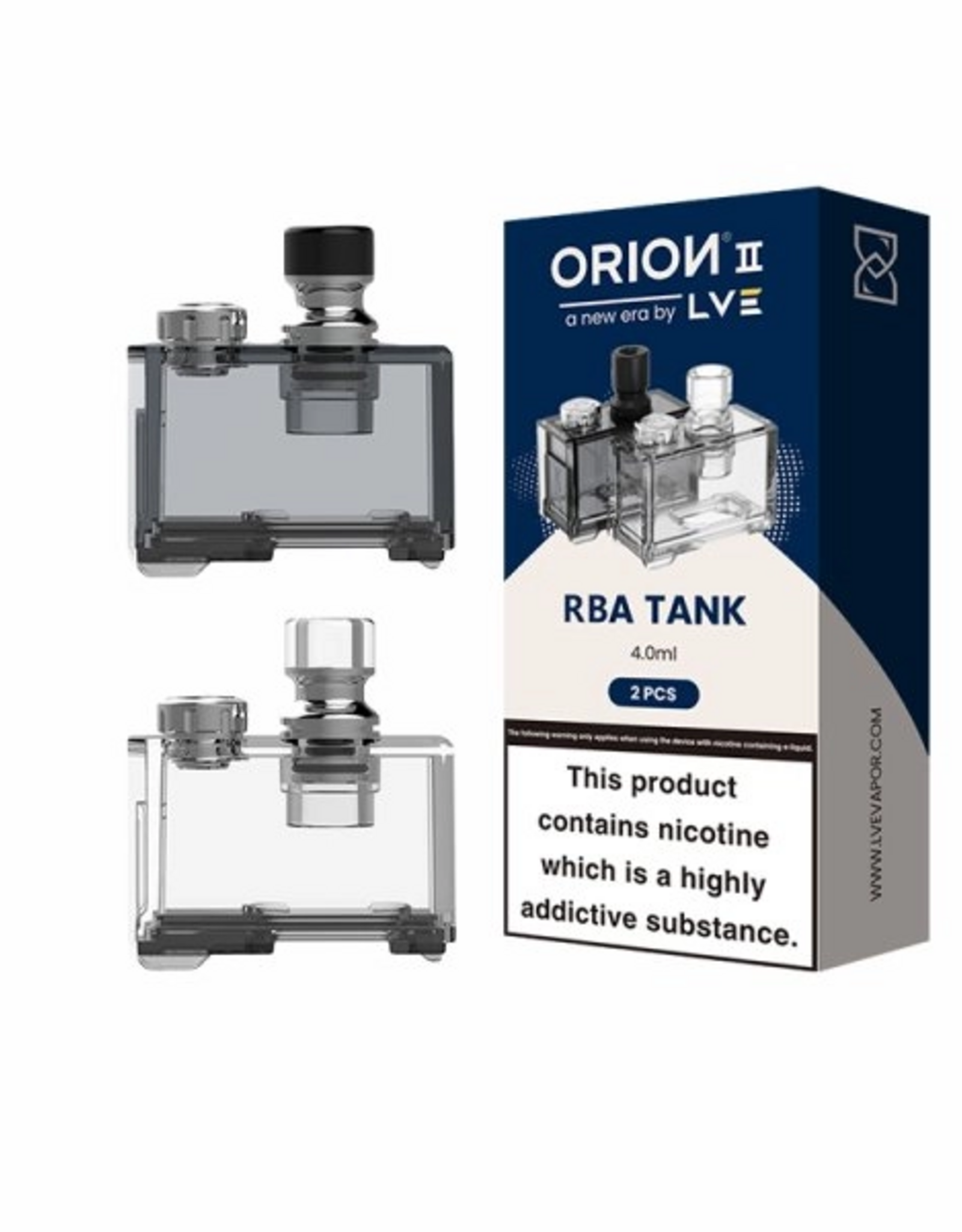 LVE LVE - RBA Leer PODs Orion II Pro 4ml