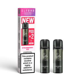 Elf Bar Elf Bar Elfa PRO V2 PODs - Strawberry Ice (2er-pack)