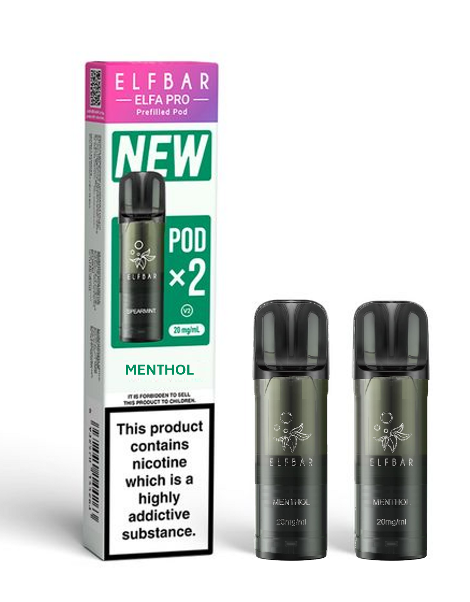 Elf Bar Elf Bar Elfa PRO V2 PODs - Menthol (2er-pack)