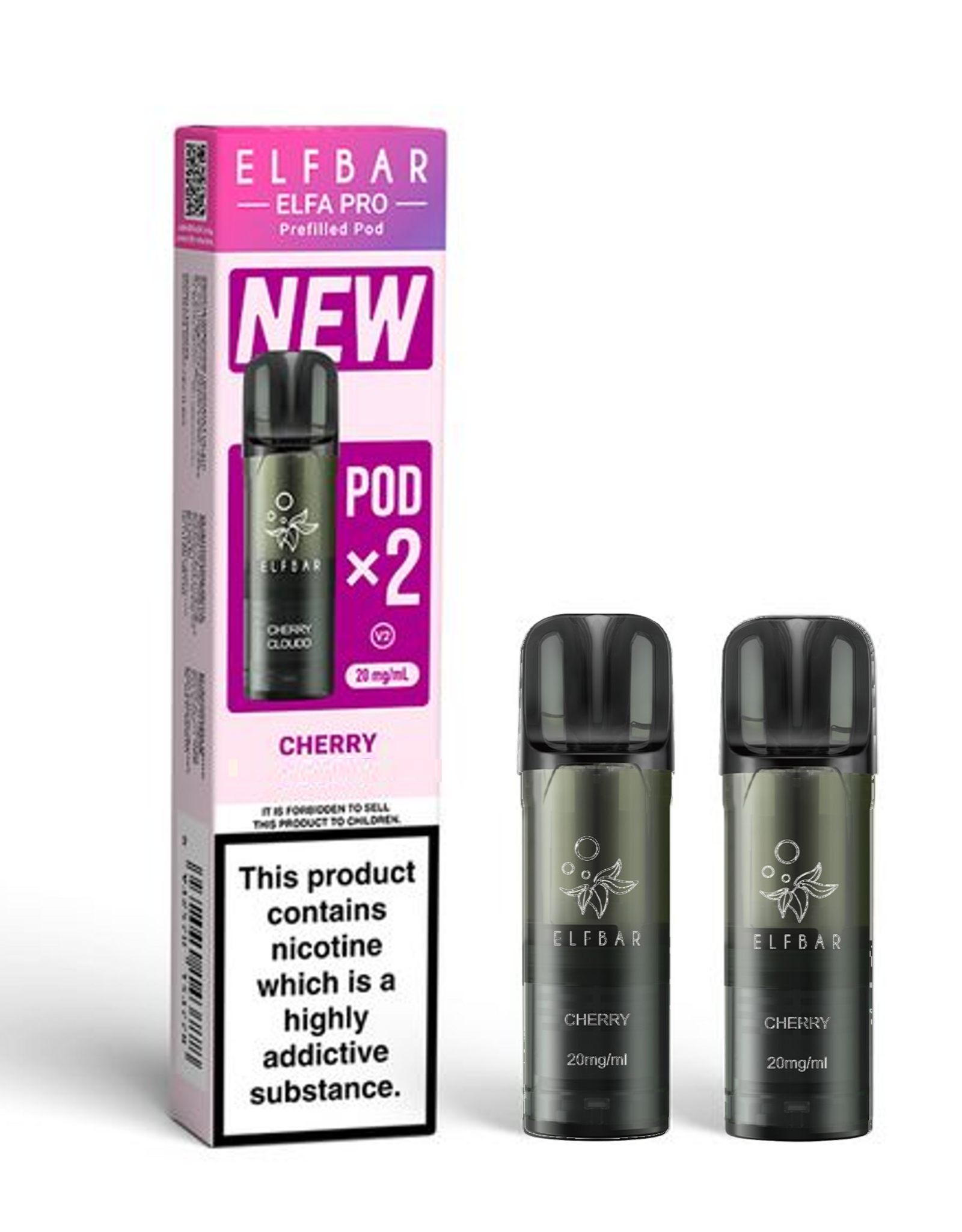 Elf Bar Elf Bar Elfa PRO V2 PODs - Cherry (2er-pack)
