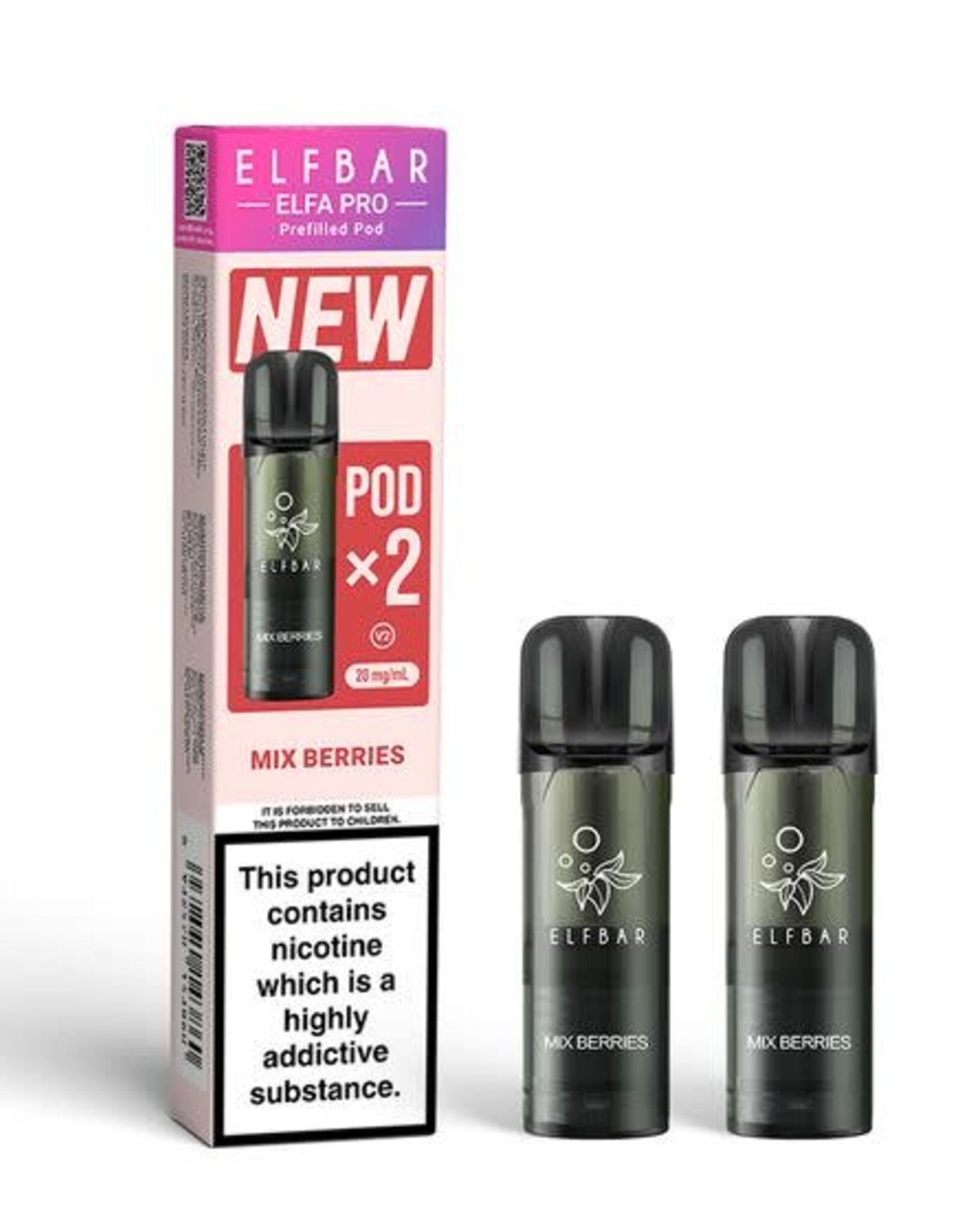 Elf Bar Elf Bar Elfa PRO V2 PODs - Mix Berries (2er-pack)