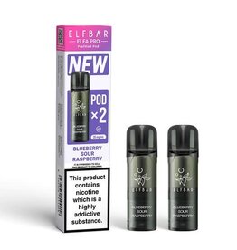 Elf Bar Elf Bar Elfa PRO V2 PODs - Blueberry Sour Raspberry (2er-pack)