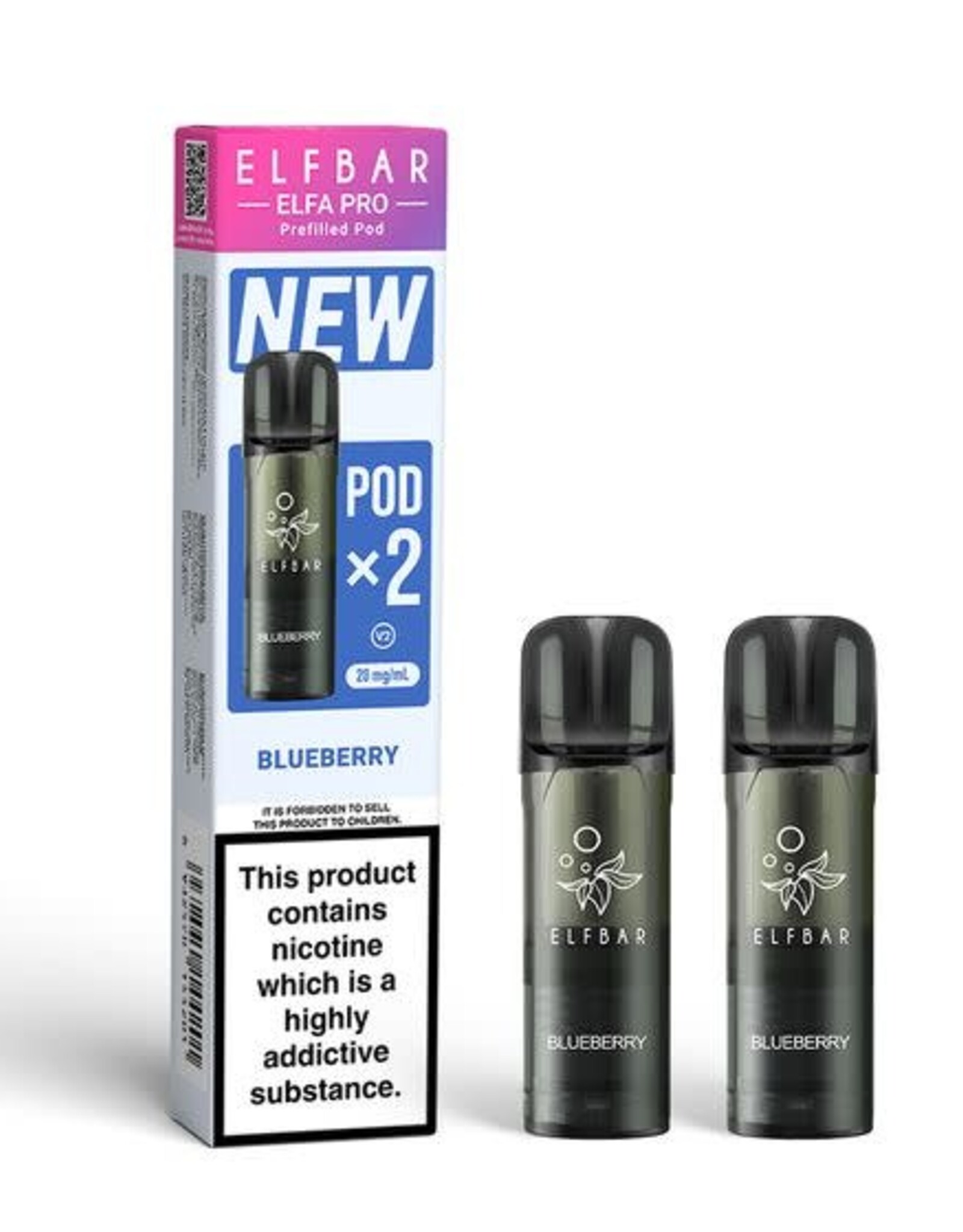 Elf Bar Elf Bar Elfa PRO V2 PODs - Blueberry (2er-pack)