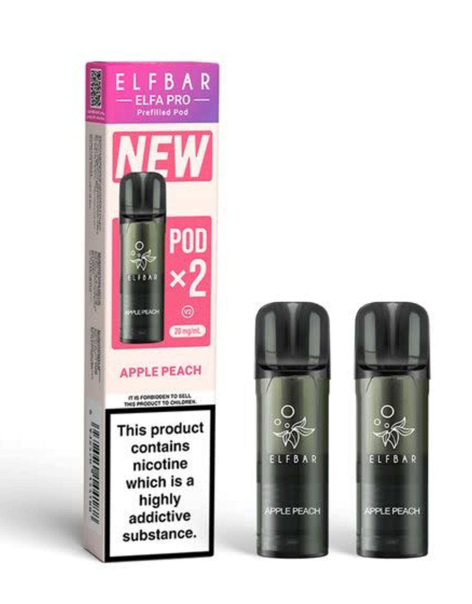 Elf Bar Elf Bar Elfa PRO V2 PODs - Apple Peach (2er-pack)