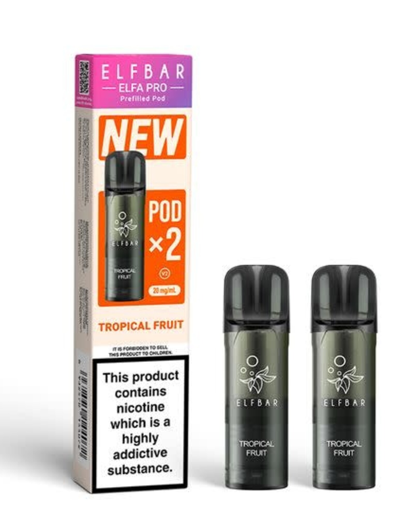 Elf Bar Elf Bar Elfa PRO V2 PODs - Tropical Fruit (2er-pack)