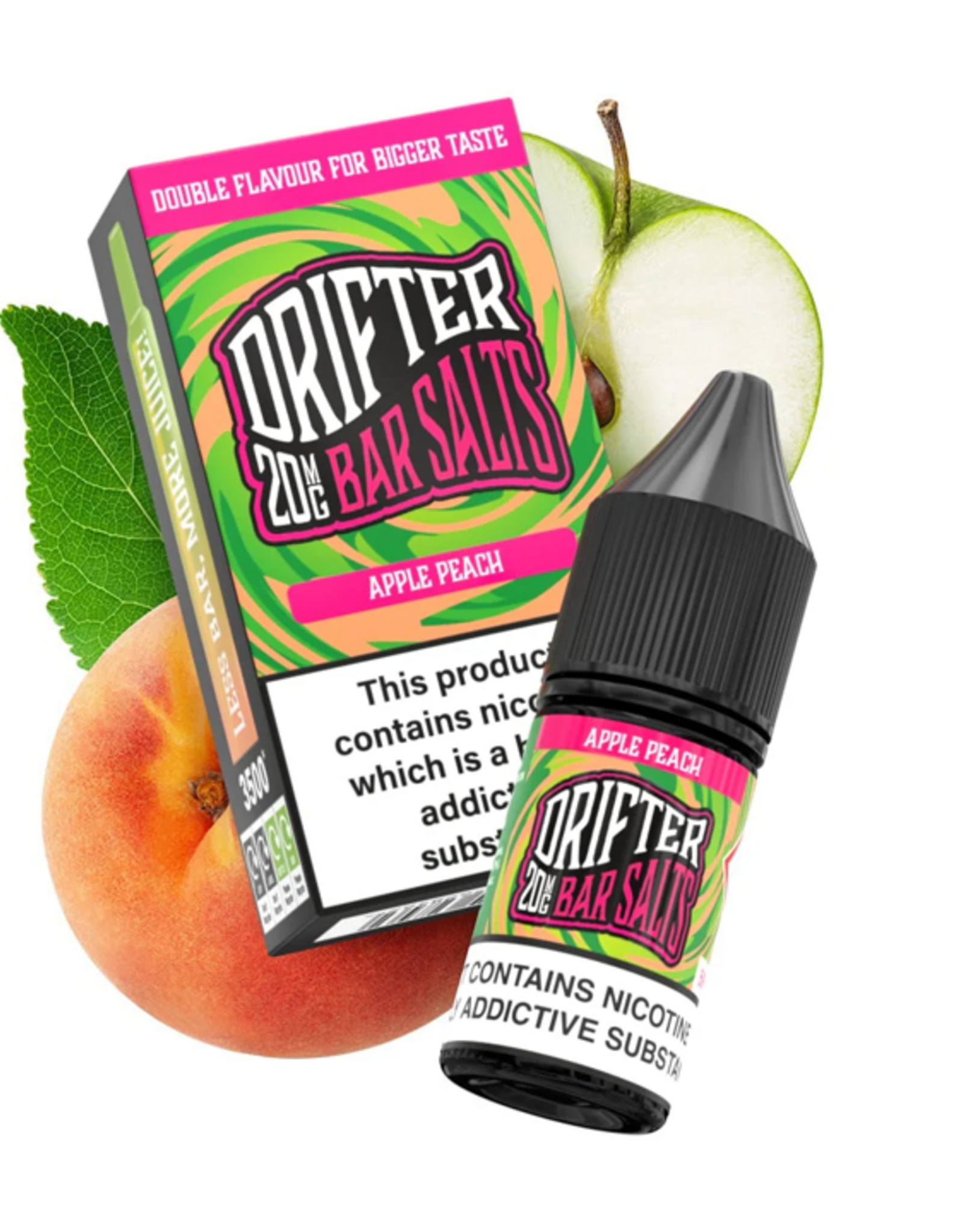 Drifter Drifter Bar Salts - Appple Peach 10ml