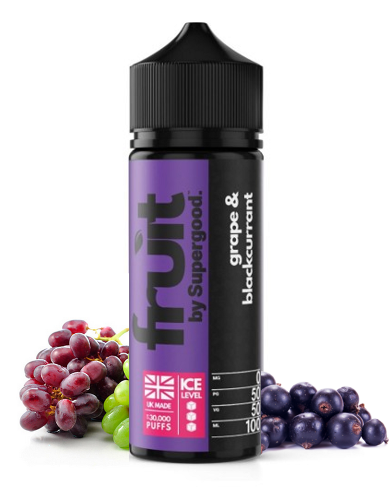 supergood supergood fruit - grape & blackcurrant 100ml