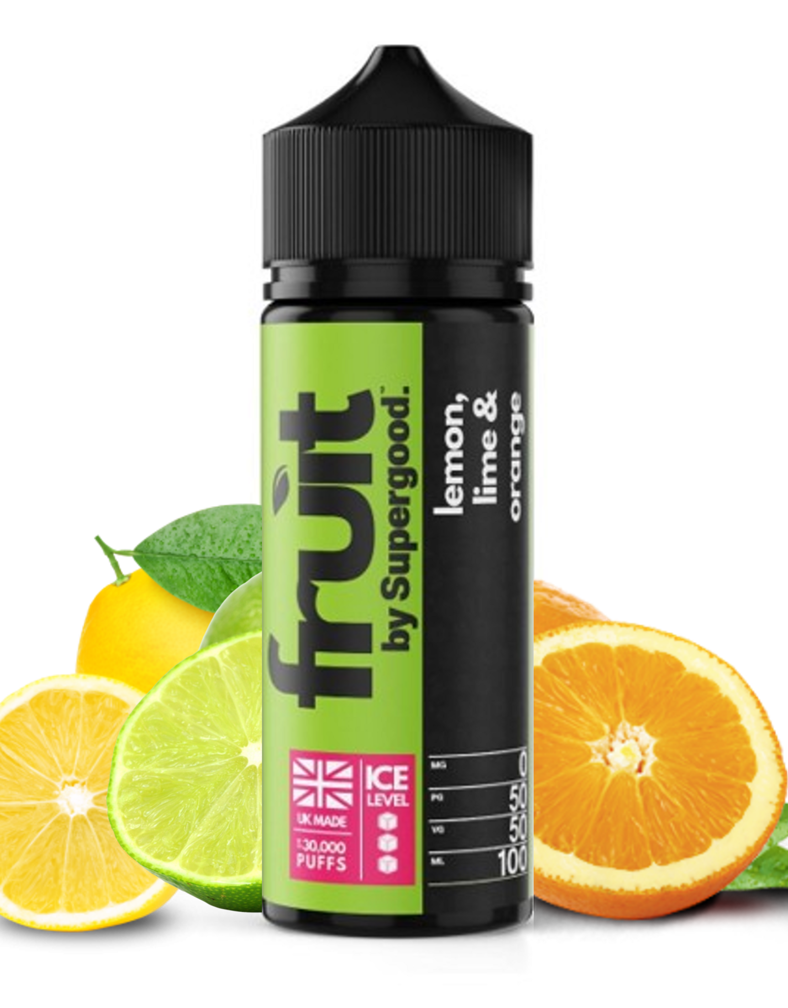 supergood Supergood fruit - lemon, lime & orange 100ml