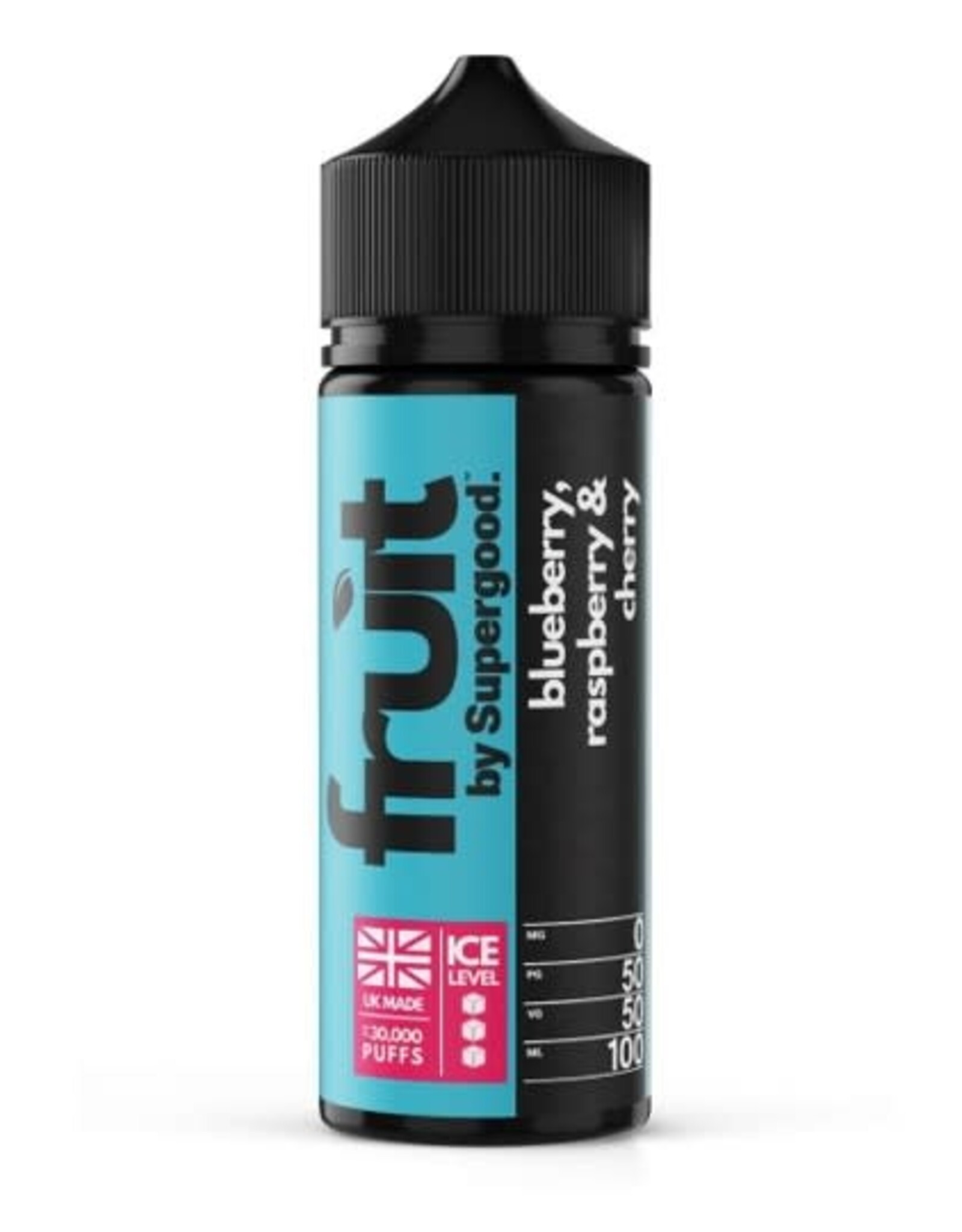 supergood Supergood fruit - blueberry, raspberry & cherry 100ml