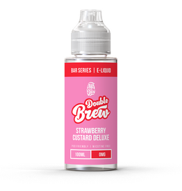 Ohm Brew Ohm Brew - Double Brew - Strawberry Custard Delux 100ml