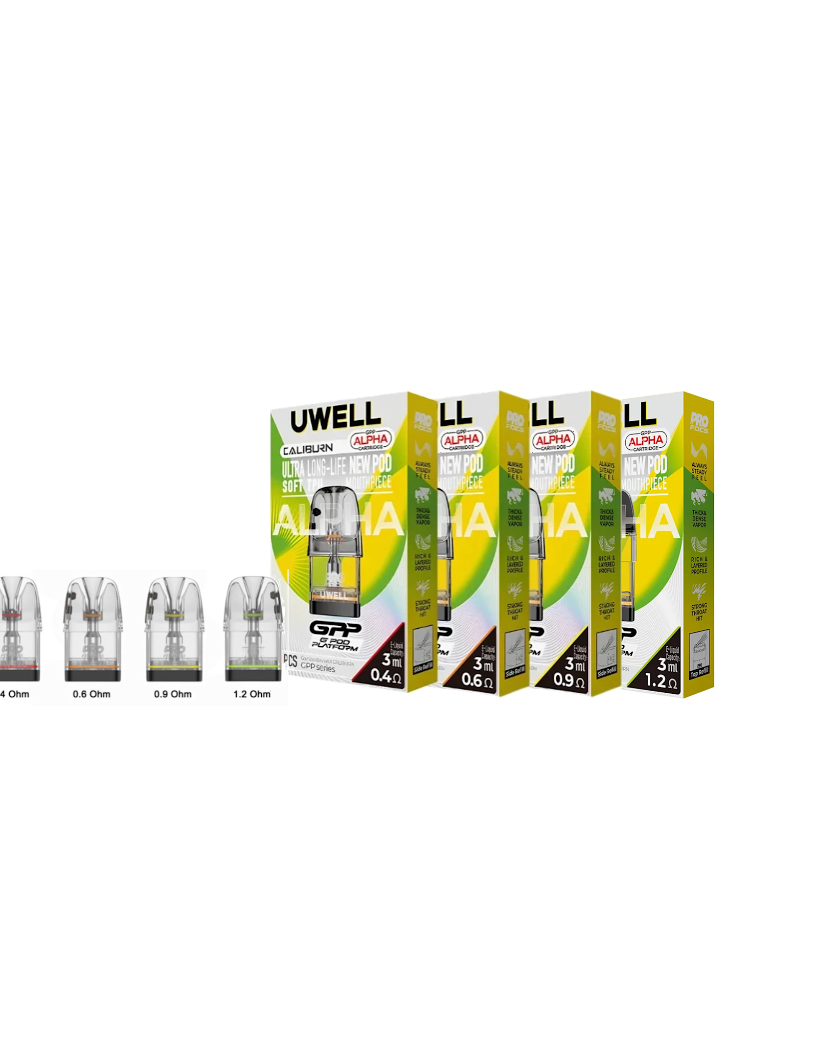 Uwell UWell Caliburn GPP G3/G4/G5 PODs x3 Pack
