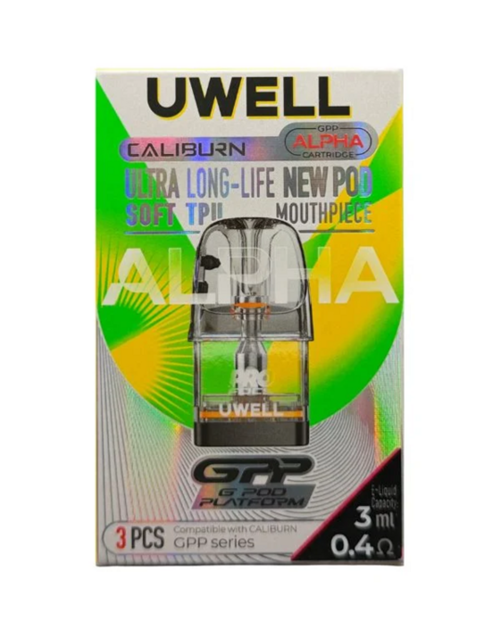 Uwell UWell Caliburn GPP G3/G4/G5 PODs x3 Pack