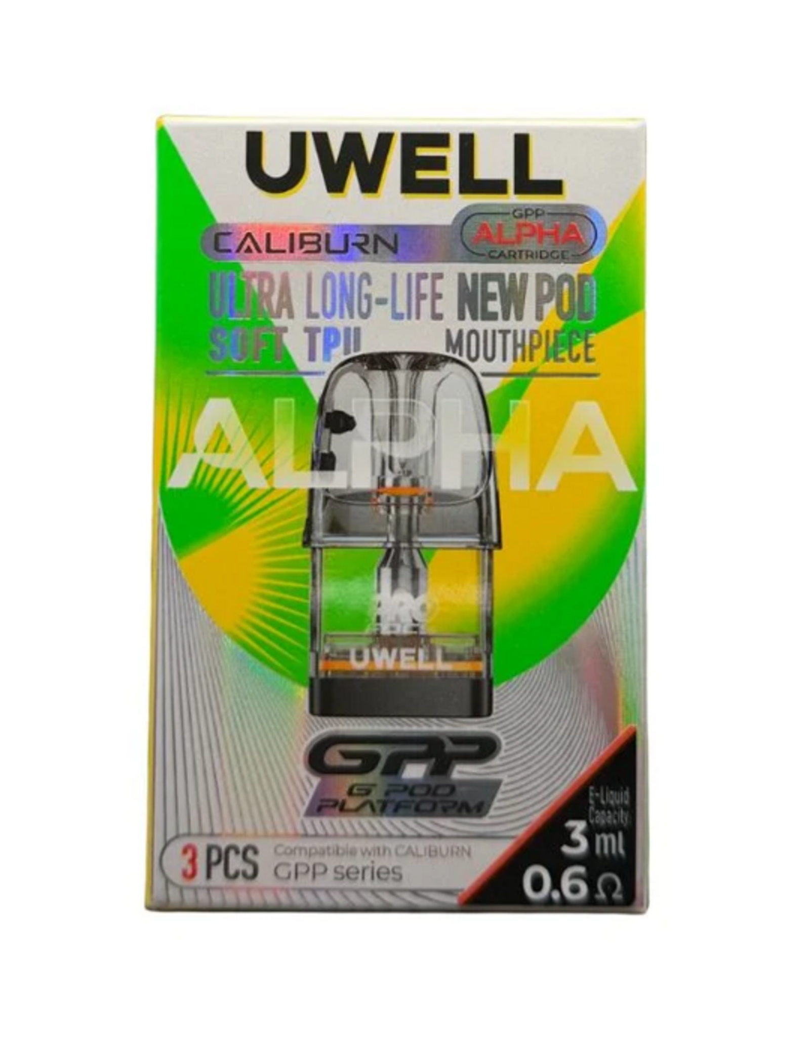 Uwell UWell Caliburn GPP G3/G4/G5 PODs x3 Pack
