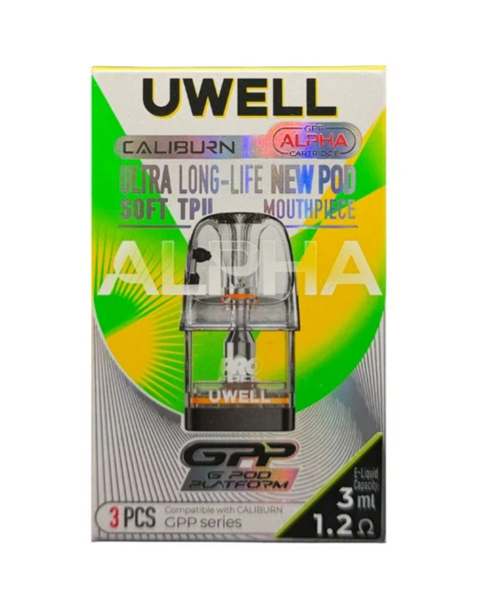 Uwell UWell Caliburn GPP G3/G4/G5 PODs x3 Pack