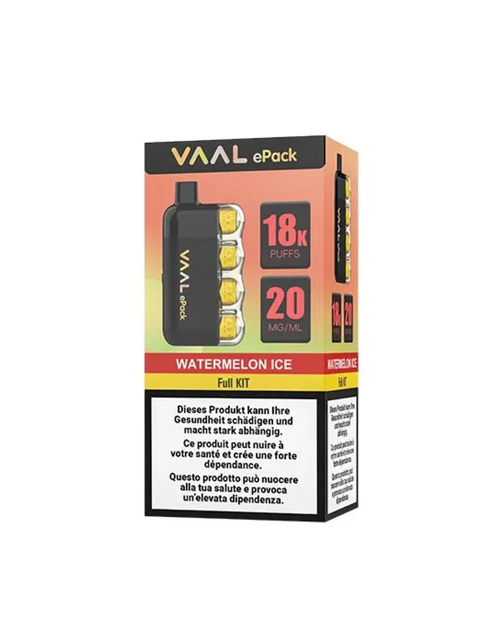 Vaal VAAL E-Pack Kit Watermelon Ice 20mg