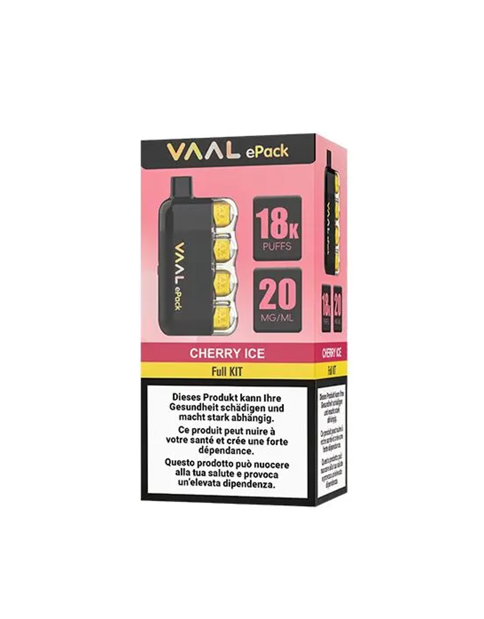 Vaal VAAL E-Pack Kit Cherry Ice 20mg