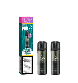 Elf Bar Elf Bar Elfa PRO V2 PODs - Green Tangerine Tea (2er-pack)