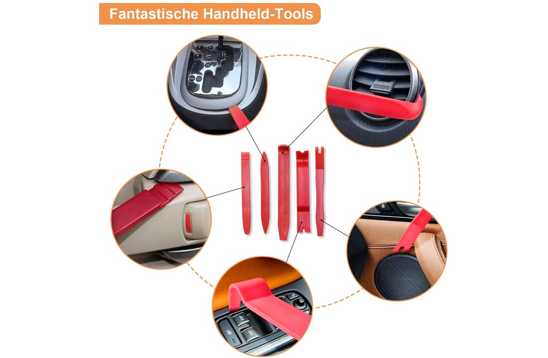 716-delige interieurclips set