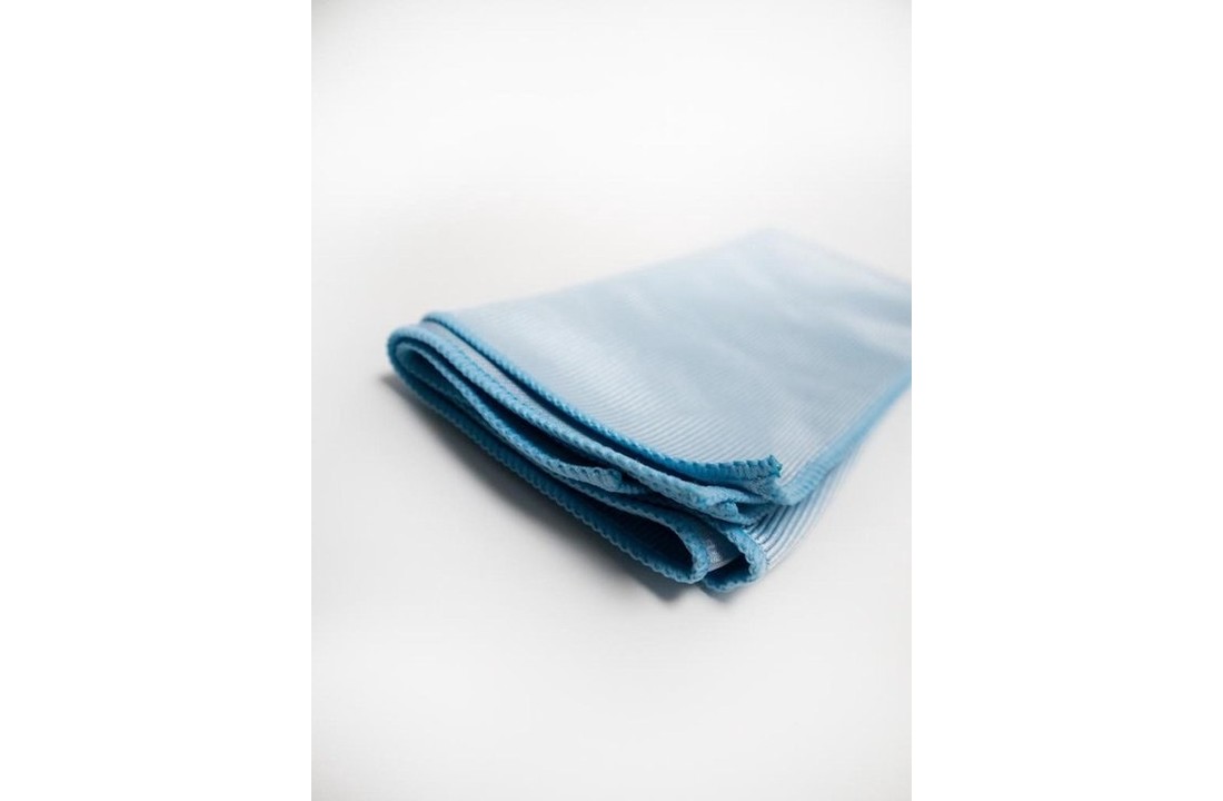Glasdoek 40 x 40 cm, blauw