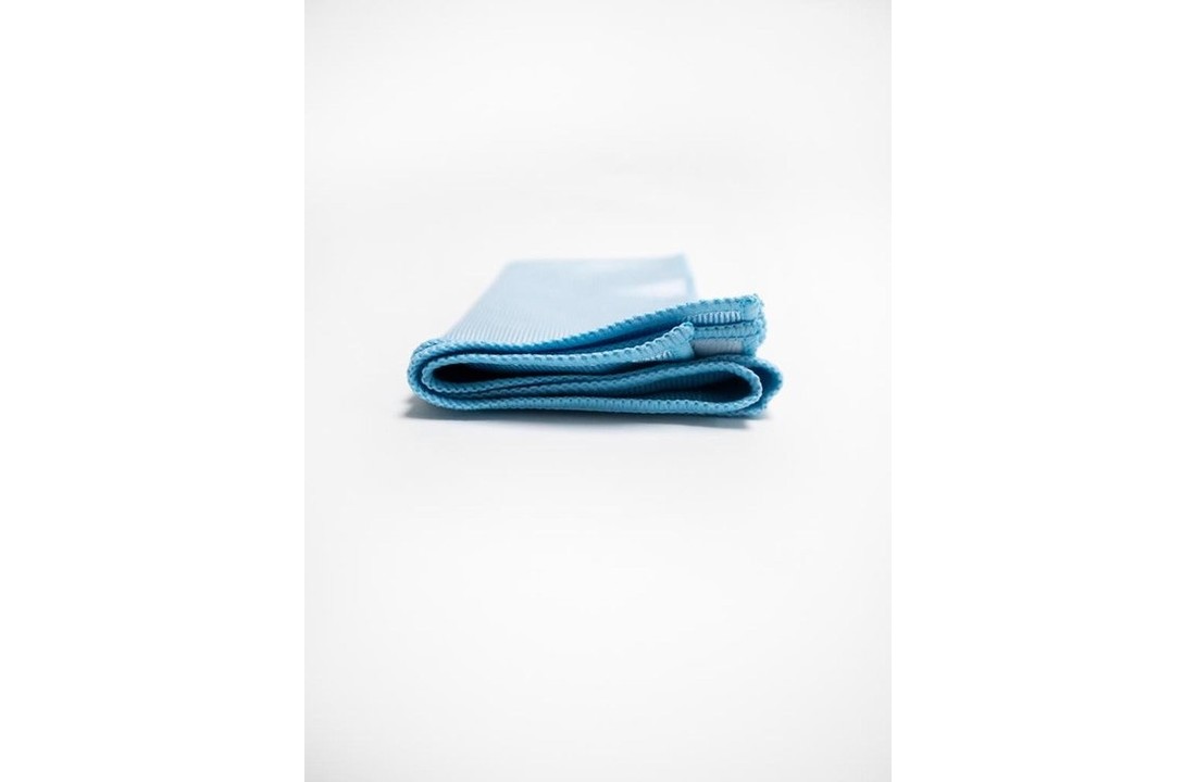Glasdoek 40 x 40 cm, blauw
