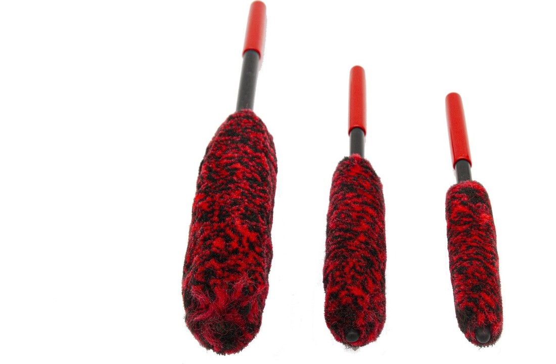 Wheel Woolies 3-pack velgenborstels
