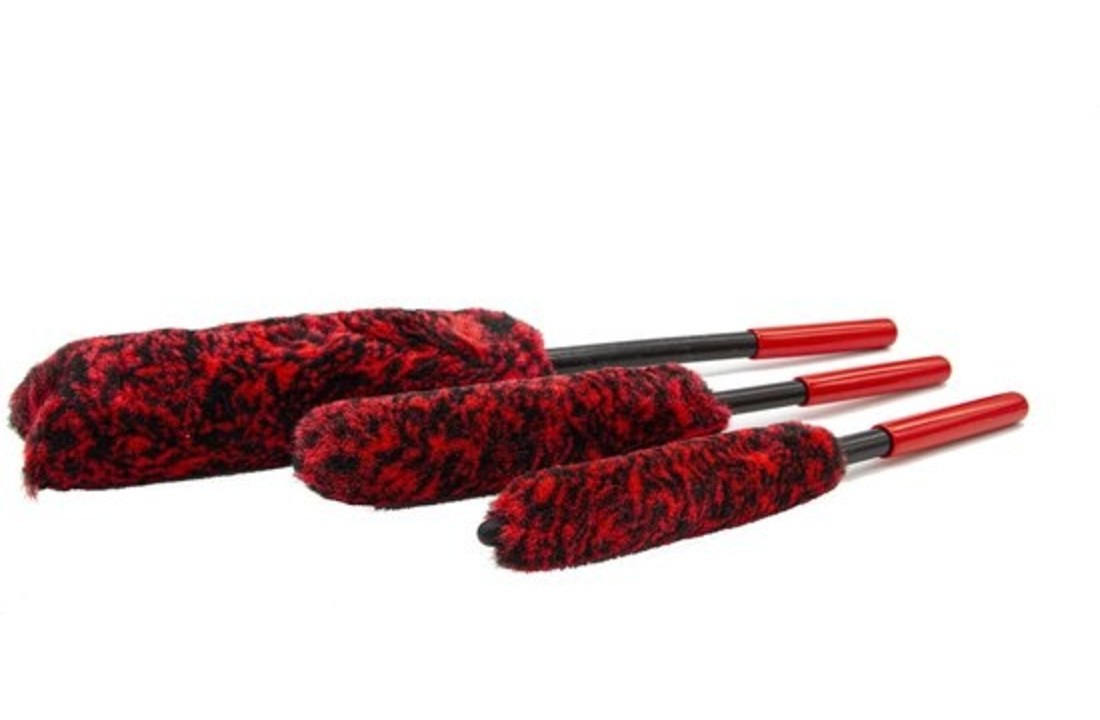 Wheel Woolies 3-pack velgenborstels