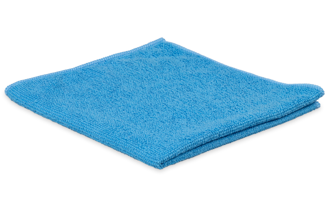 10-pack Microvezeldoek blauw L, 38 x 38 cm