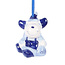 Christmas Ornament, Delft Blue, Reindeer