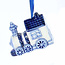 Kerstbal, Delfts Blauw, Trein