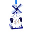 Christmas Ornament, Delft Blue, Windmill 2
