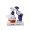 Delfts Blauw Kussend paar (5 cm)