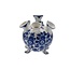 Delft Blue Tulip Vase on Legs, Flower Design, Large