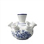 Heinen Delfts Blauw Delft Blue Tulip Vase, Floral Design, Small